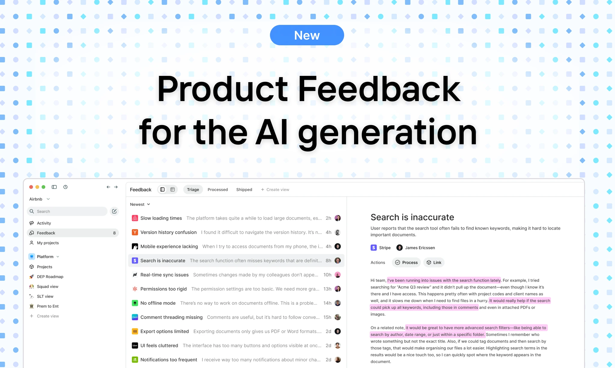 Index Feedback